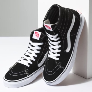 vans negras mujer