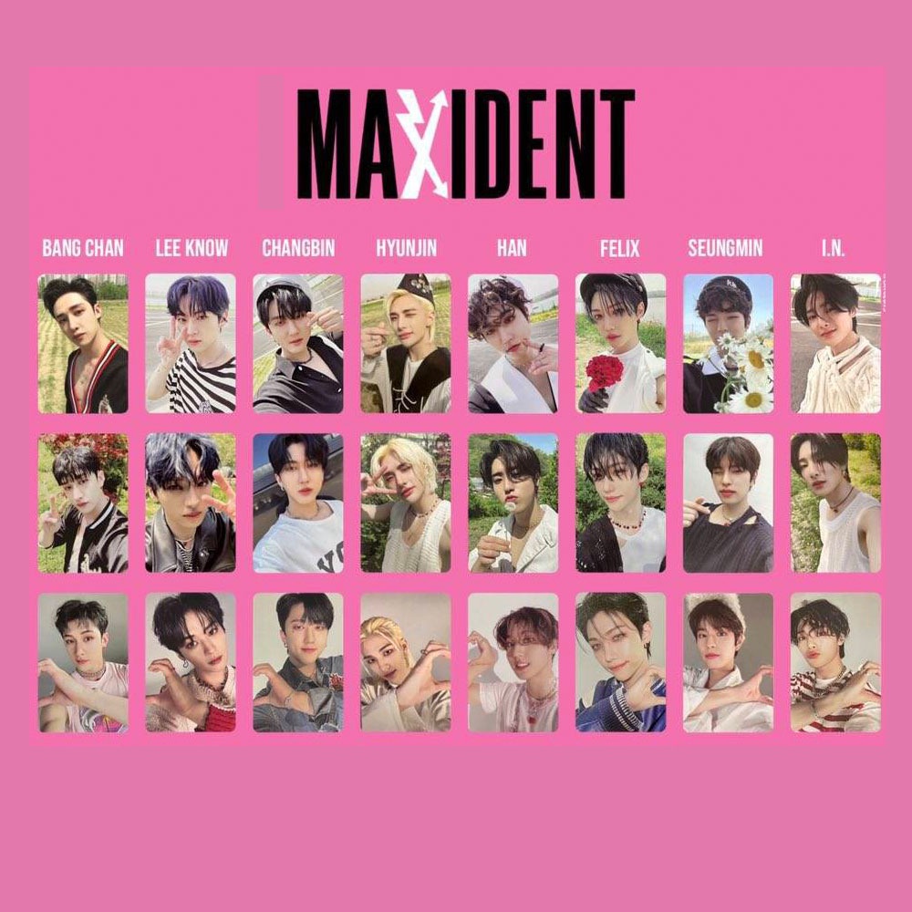 スキズ　straykids maxident shopee コンプ Kpop Stray Kids Album MAXIDENT Photocard Para STAY Gift | Shopee Chile