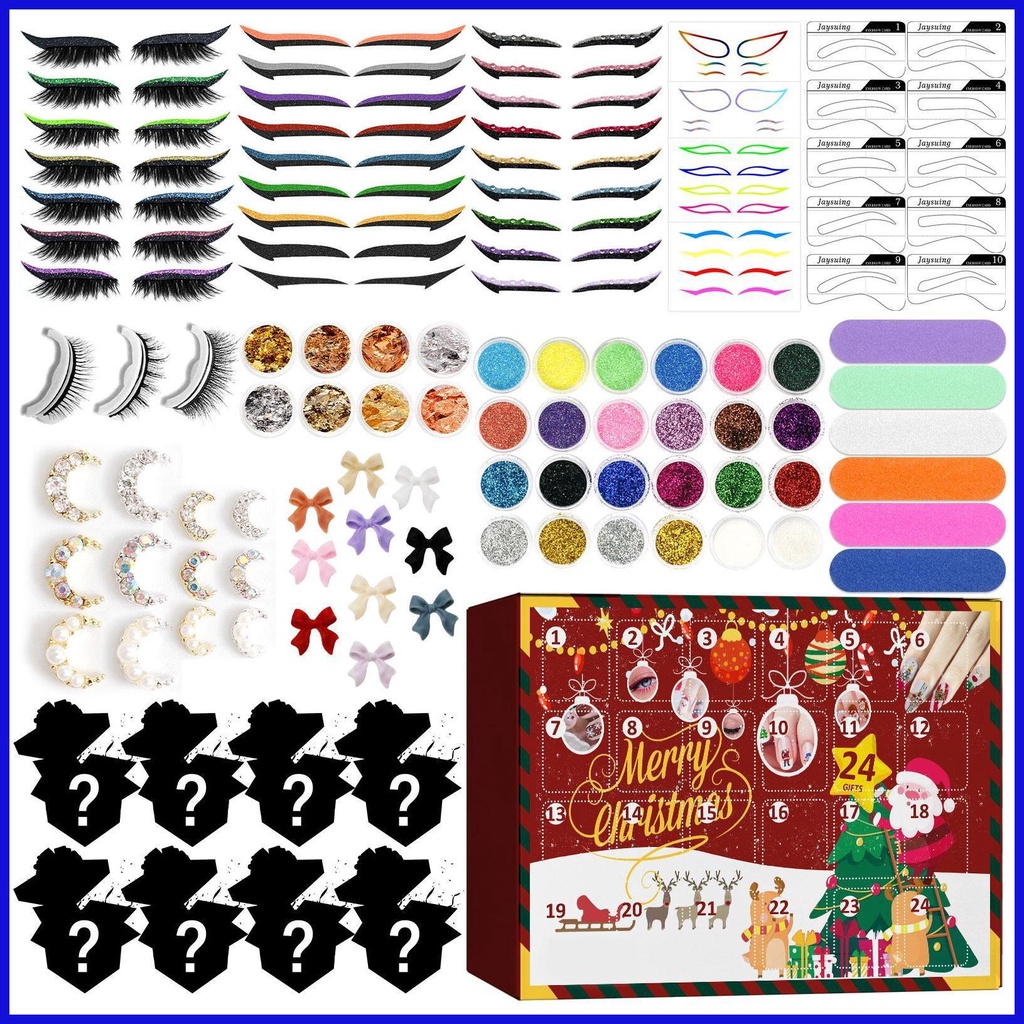 Calendario De Adviento Maquillaje De Navidad 24 PC Cuenta Regresiva