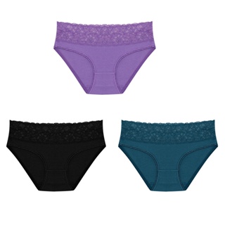 3 Unids/Set Ropa Interior De Encaje 8 Colores Color Suelo Cintura Baja  Lencería Femenina Íntimos S-XL | Shopee Chile