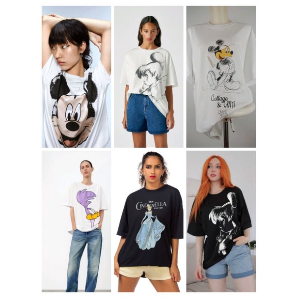 Why.r.u Winnie The Pooh eeyore Gris Oscuro Polera Disney De