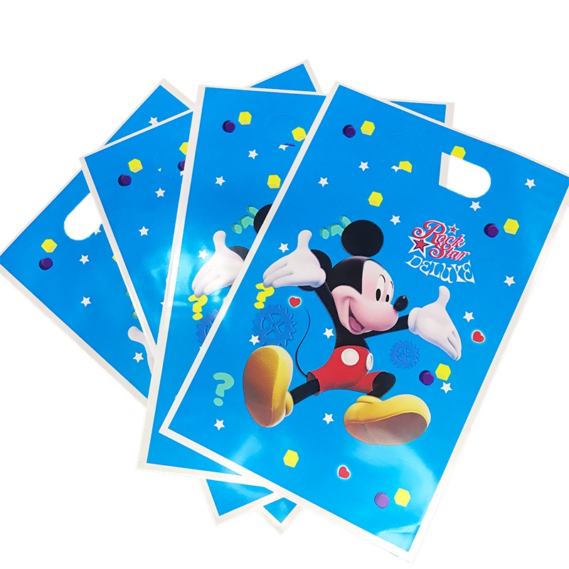 10pcs Set De Dibujos Animados Bolsa De Regalo De Fiesta Caramelos Para