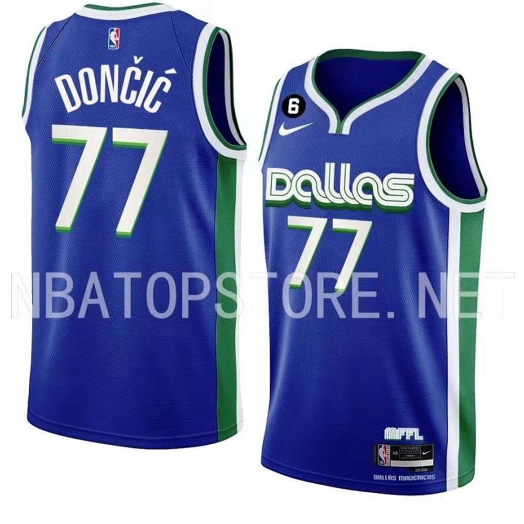 Nike L Doncic Dallas - Azul - Camiseta Baloncesto Hombre talla L