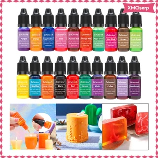 Las mejores ofertas en Vela de líquido hacer Vela para fabricación y  fabricación de jabón colorantes y Pigmentos