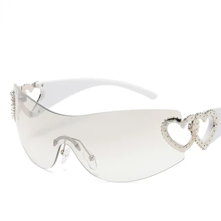  Lentes de sol rosados para mujer, lentes de sol con  personalidad de marco grande, lentes de sol de moda a la moda (gris, talla  única) : Ropa, Zapatos y Joyería