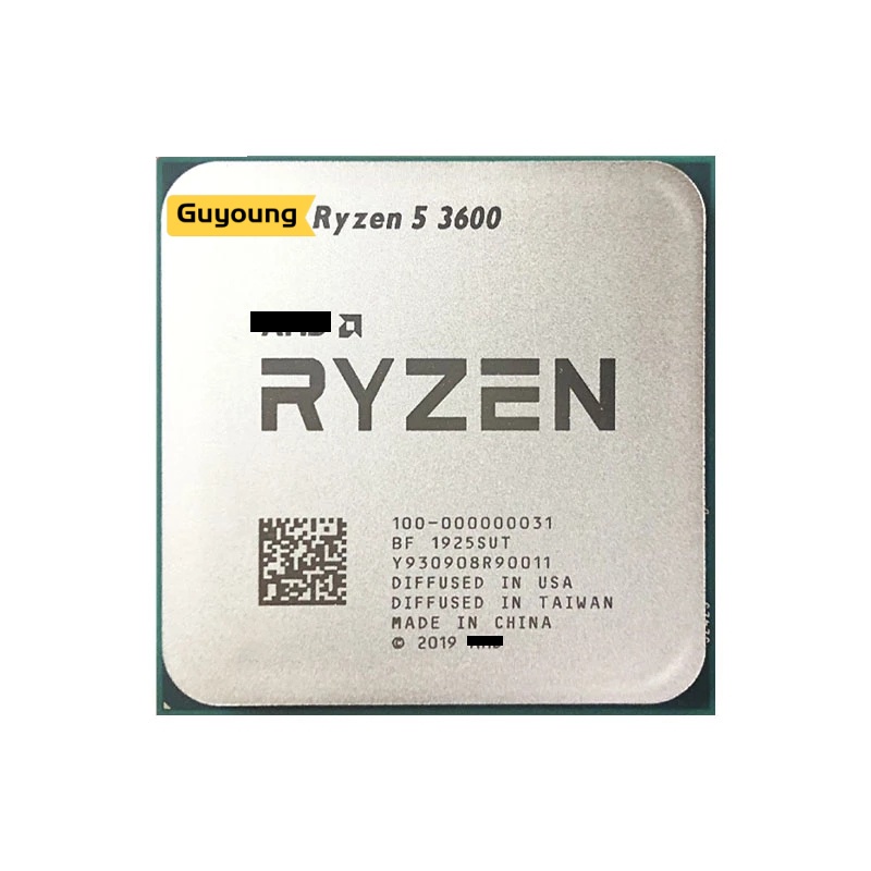 Ryzen 5 3600 R5 3600 3.6 GHz GAMING Zen 2 0.007 Seis Núcleos