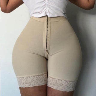 Shapewear & Fajas-Faja Colombianas para Mujer Quema Grasa Seamless High  Waisted Short Butt Enhanc
