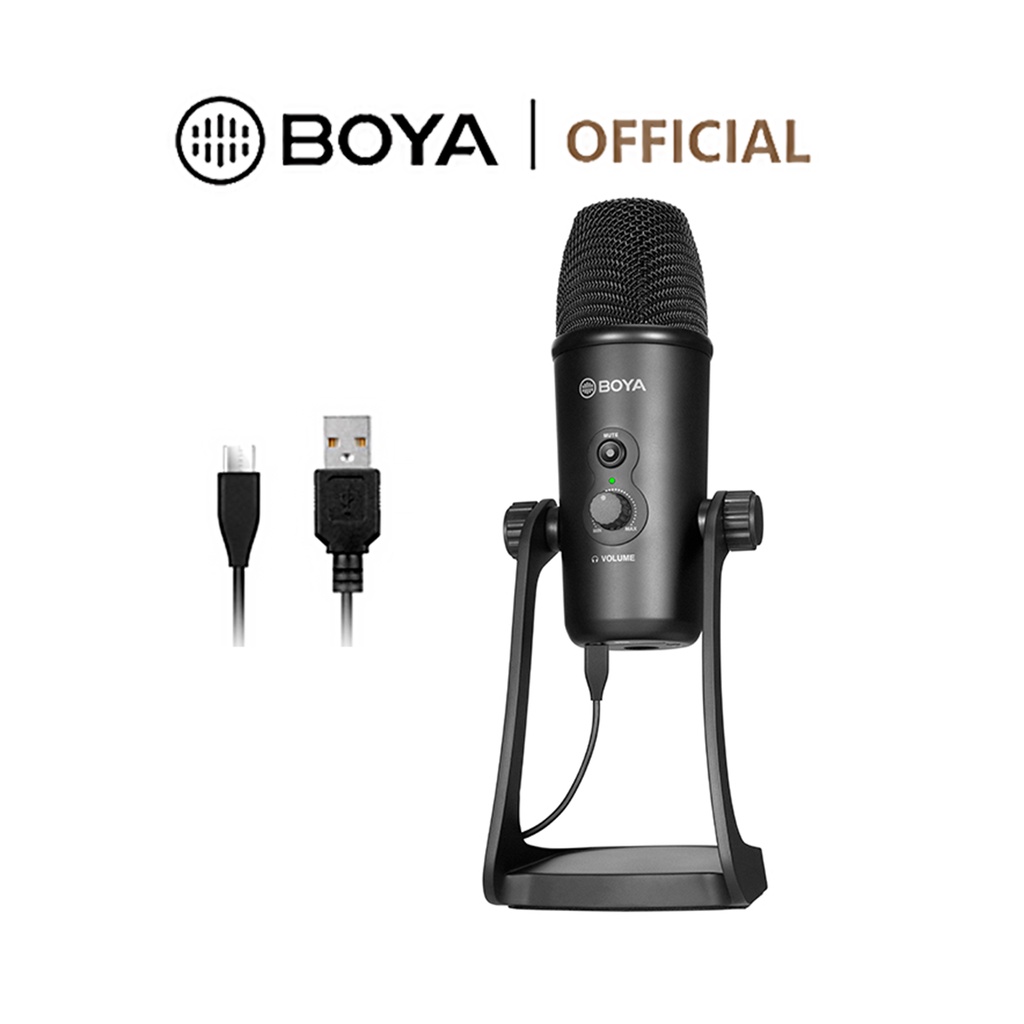 BOYA BY-VG350 Kit de Microfono, Tripode y luz led para Celular