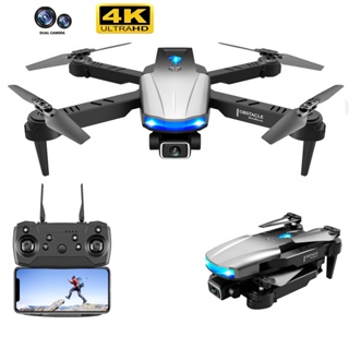 Dron con cámara 4K Dual HD, cámara RC Quadcopter 1080P mejorada 2023 Cámara  FPV Drone plegable regalo para adultos y niños, evitar obstáculos