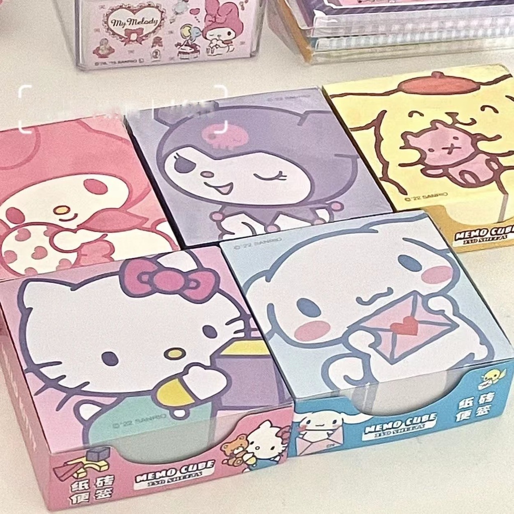 Post-it Notas De Dibujos Animados Ins Anime Sanrio Nota Pegajosa ...