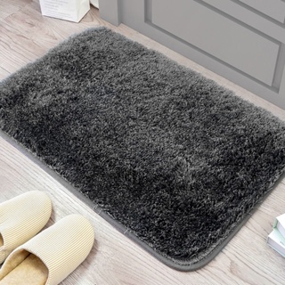 Antideslizante bañera alfombra alfombra de baño de espuma de memoria de  microfibra - China El cuarto de baño alfombra y alfombra Antideslizante  absorbente precio