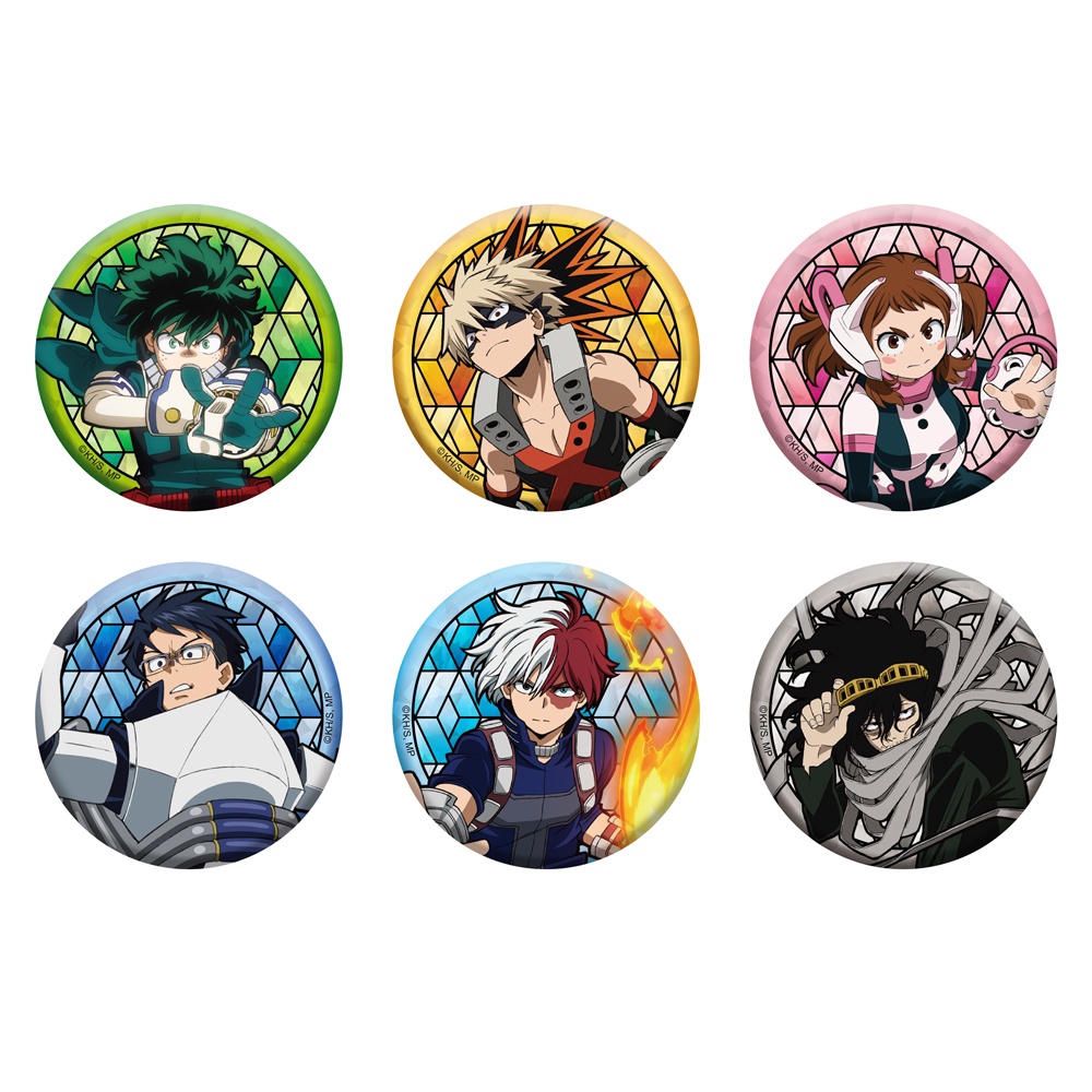 My Hero Academia Anime Boku Sin Insignia MHA Deku Shoto Aizawa Shouta ...