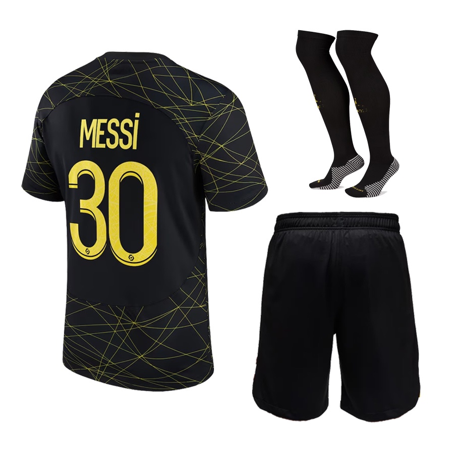 Maillot PSG Extérieur 2022-2023 - Nike - Taille L - Messi, Neymar, Mbappé