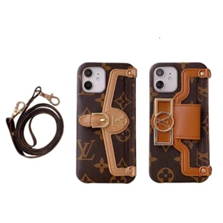 Funda Louis Vuitton vintage bordado Phone Case iPhone 12 Por Max