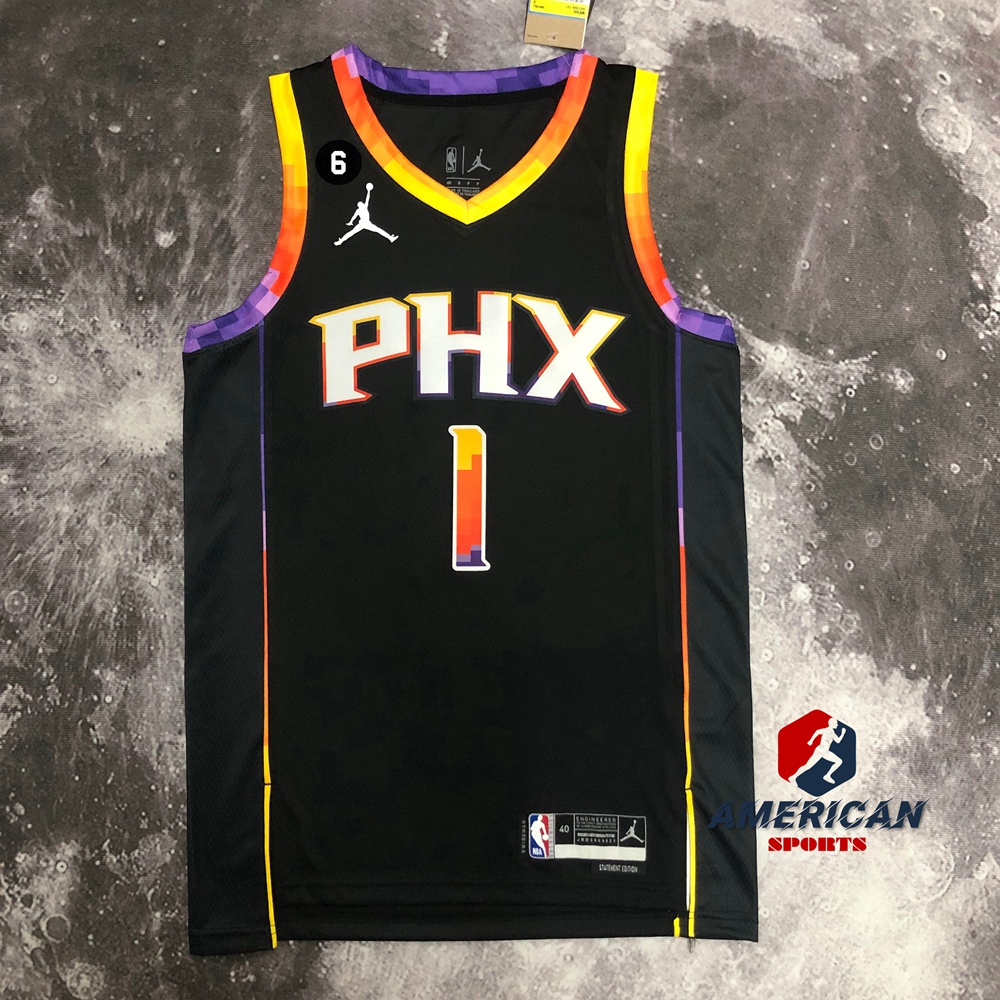 Devin Booker Phoenix Suns 2021-22 Finished City Edition Swingman Black 3D -  M
