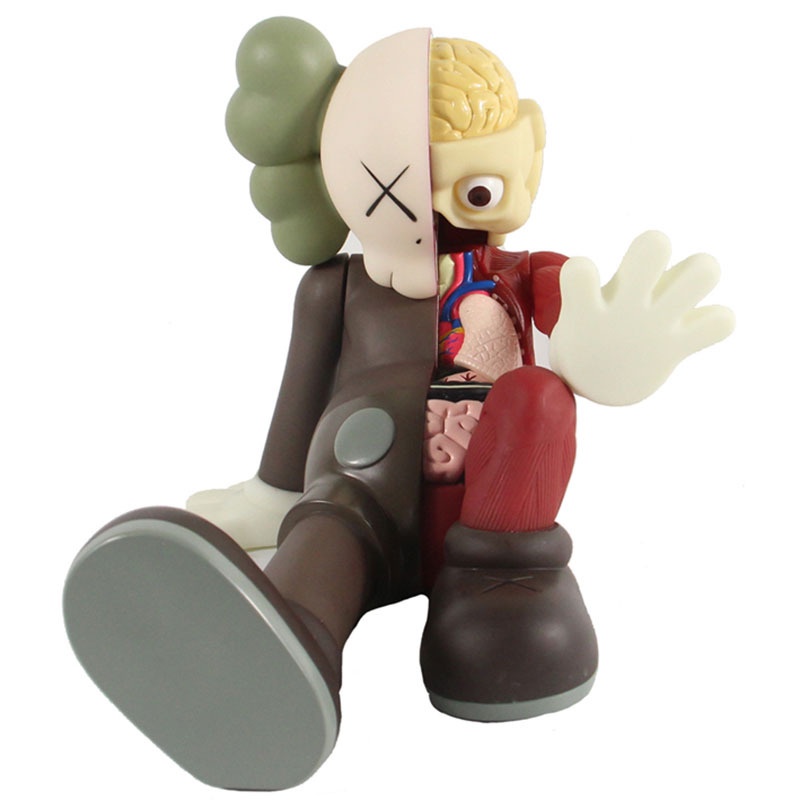 mand Kaws 26,6cm 53,3cm Figura De Muñeca Semianatómica Modelo