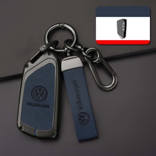 Comprar Funda de cuero para llave de coche, para VW Volkswagen Golf 8 MK8  ID.3/4 Cupra Skoda Octavia A8 SEAT Leon MK4 2020 2021 Formentor Tarraco