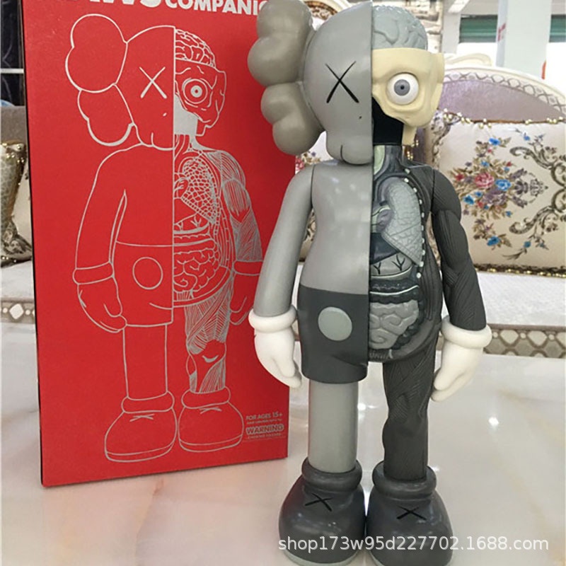 mand Kaws 26,6cm 53,3cm Figura De Muñeca Semianatómica Modelo