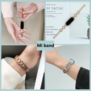 Paquete de 4 pulseras de repuesto Mi 5 y Mi 6 para correas de reloj  inteligente Mi Band 5 y Mi 6, pulsera de silicona suave y flexible  agradable a la