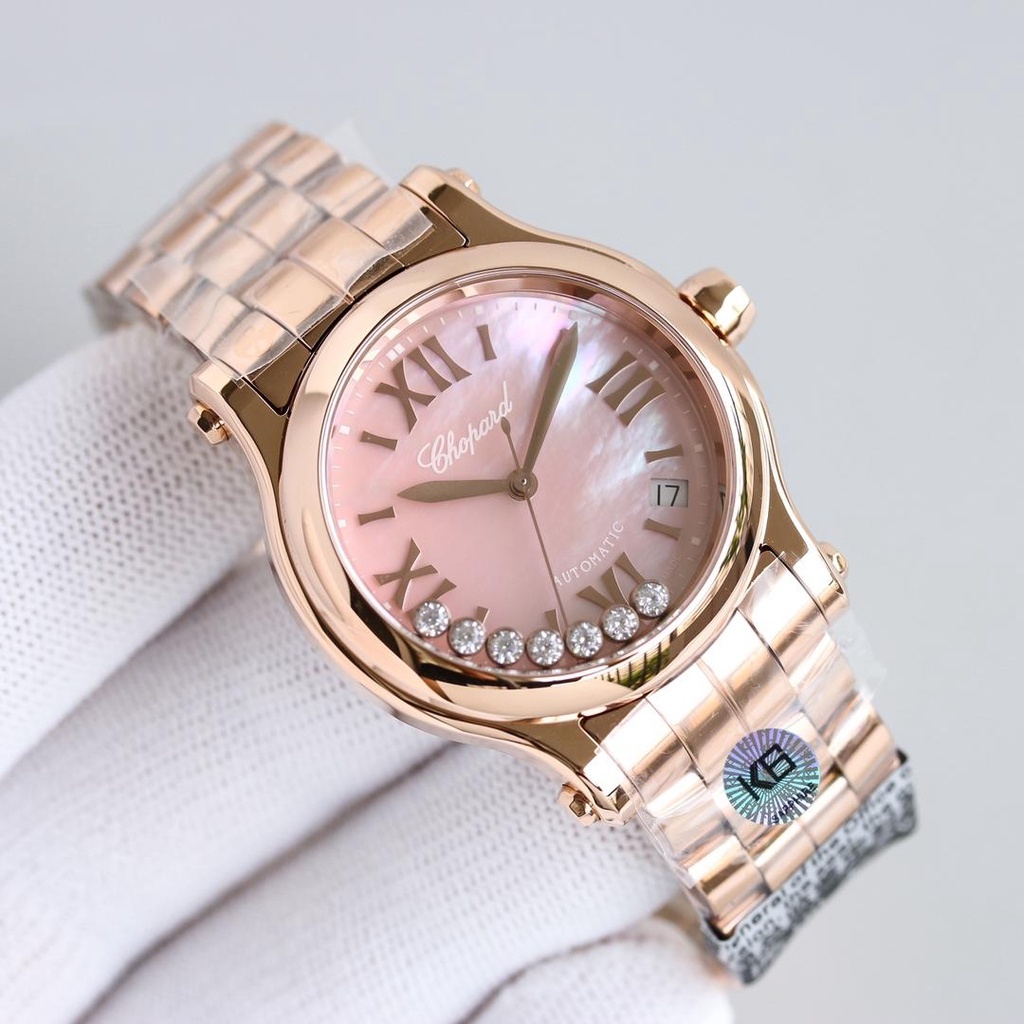 El Reloj Chopard Hay Sort Con Correas De Acero Ha Llegado Y Sido