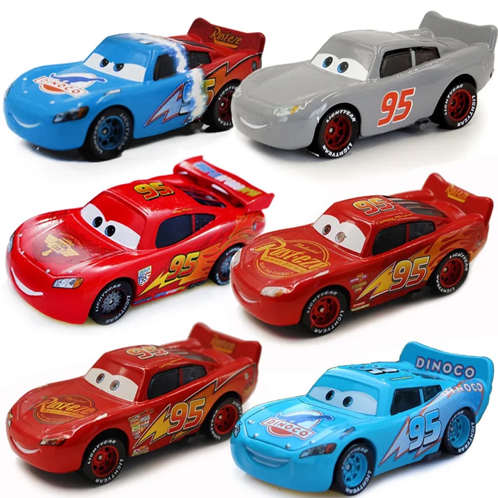 Disney coche De Juguete Pixar Cars 3 Para Ninos Vehiculo De La Miss Fritter Rayo Mcqueen Mater Jackson Storm Ramirez 1 55 Metal Fundido A Presion Shopee Chile