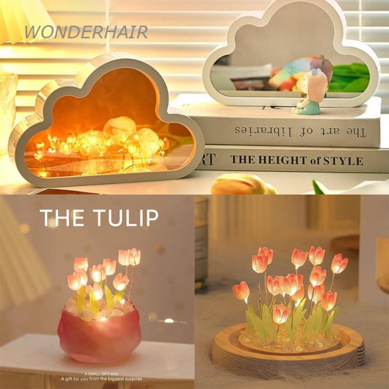 Tutorial para hacer una lámpara de espejo tulipán 