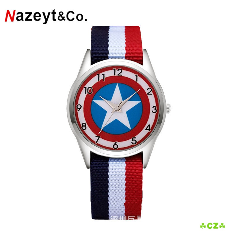 Correa Smartwatch + esferas Capitan America Marvel