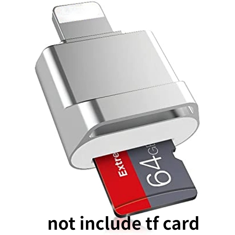 Lector De Tarjetas Micro SD Convertidor Adecuado Para IPhone IPad , OTG ...