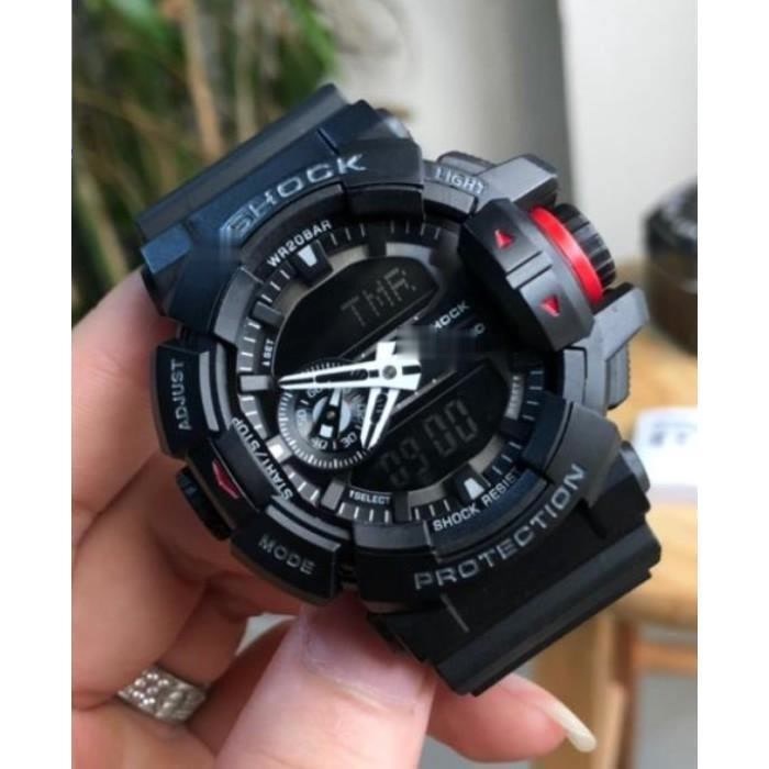 Casio G-Shock GA-400 Negro Vampiro Autolight Impermeable Clásico