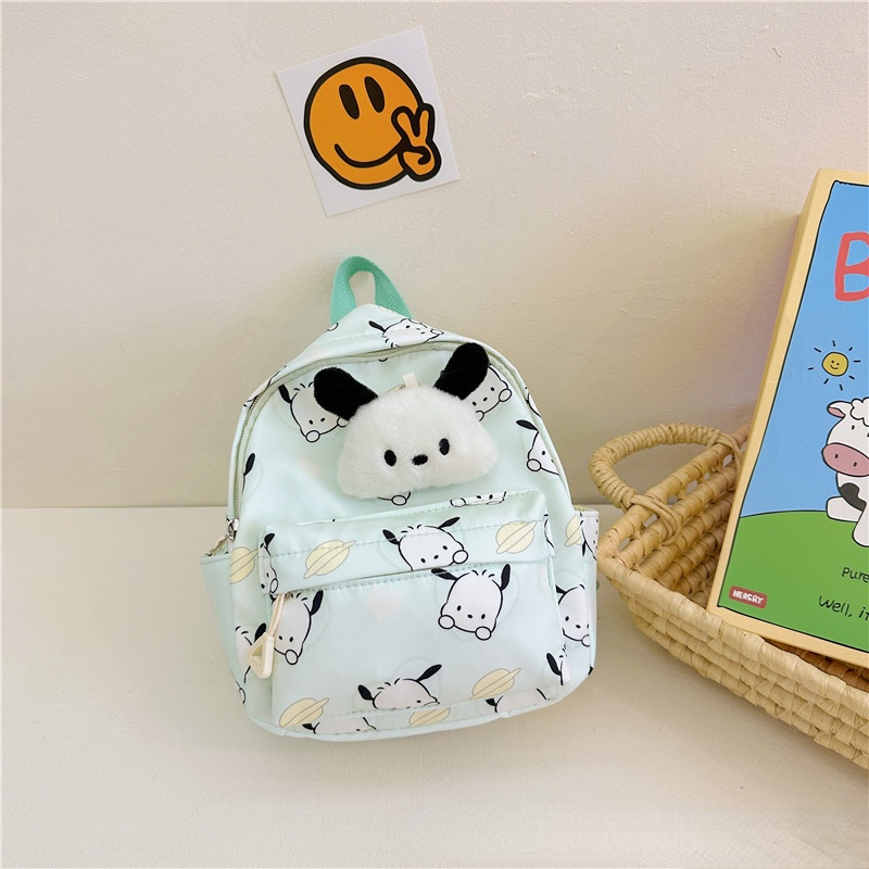 Sanrio Cute Kuromi Mochila Bolsa De Almuerzo Estuche De Lápiz La Escuela Para Los Niños Niña