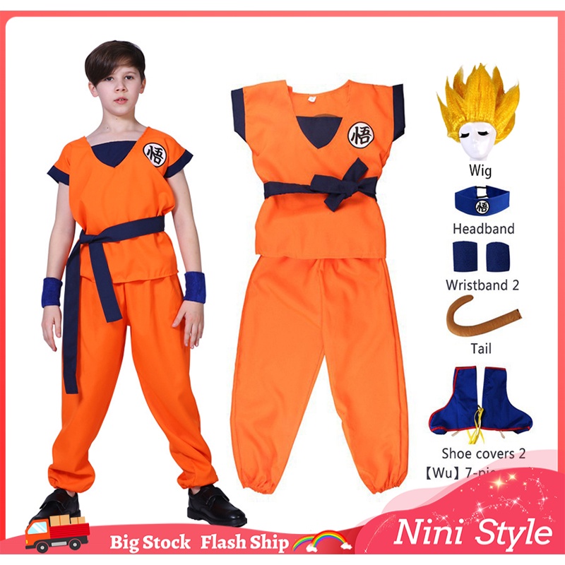 anime-dragon-ball-disfraz-para-ni-os-ni-o-hijo-goku-cosplay-pelo