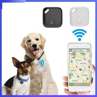  Rastreador GPS inteligente para mascotas, mini rastreador  Bluetooth impermeable antipérdida, localizador Bluetooth para mascotas,  perros, gatos, niños, cartera de automóvil, accesorios para collar de llave  (verde)
