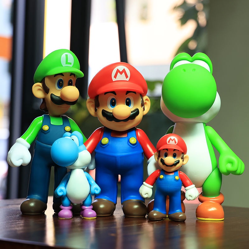 Unids Set Super Mario Figuras Juguete Para Ni Os Luigi Figurines