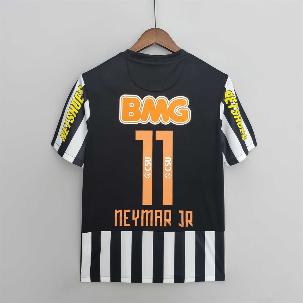 12-13 Santos Polera Personalizada De Alta Calidad Retro De Fútbol NEYMAR JR  | Shopee Chile