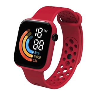 100 Estilos de dibujos animados Relojes para niños Regalo de cumpleaños  para niño niña Impermeable Smart Touch LED Reloj digital para niños Pulsera