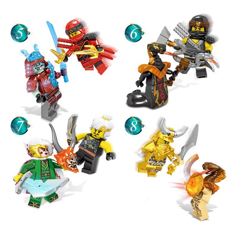 serpientes ninjago pythor