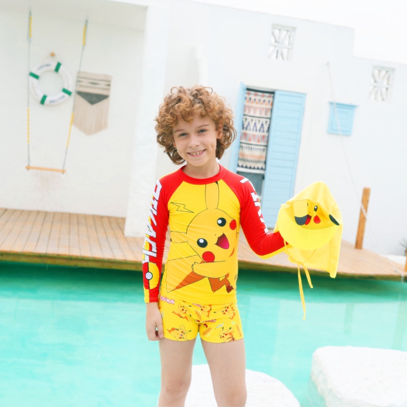 Pokémon Pokémon Niños Traje De Baño Hermano Hermana Estilo Traje De ...
