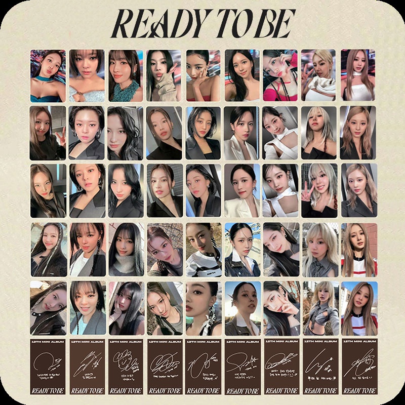 Kpop Twice Japanese Album READY TO BE Members Personalizado