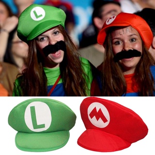 Gorra de Super Mario para adulto, gorro de pescador, disfraz de