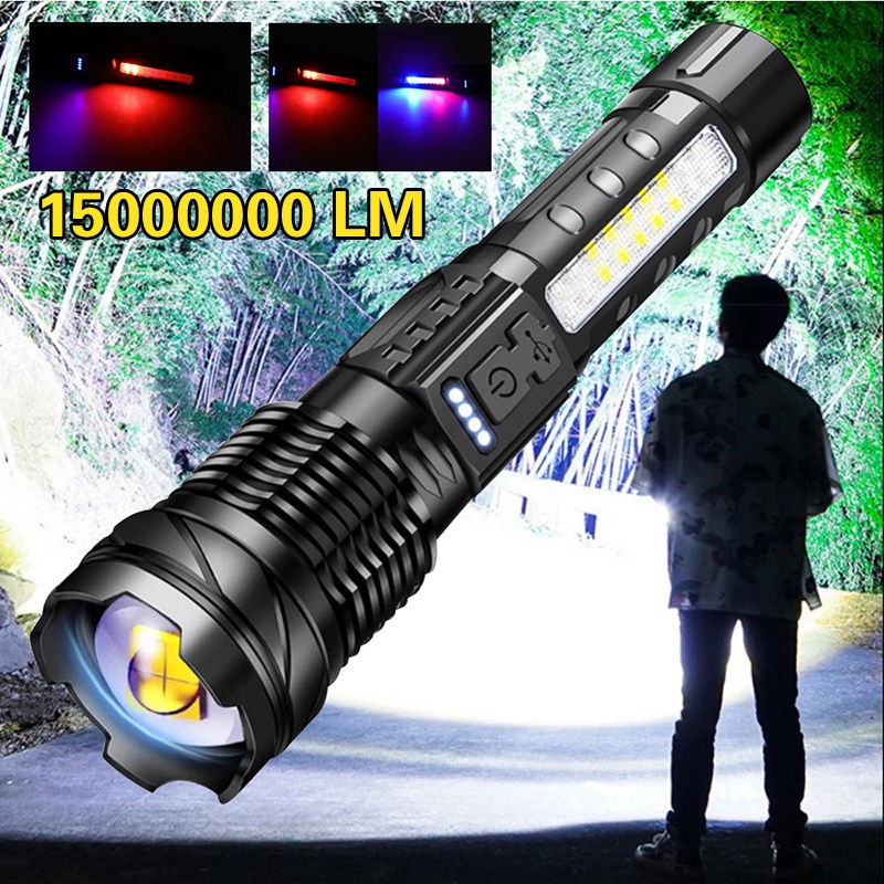 ARCEE - Linterna LED compacta EDC, 1000 lúmenes, súper brillante