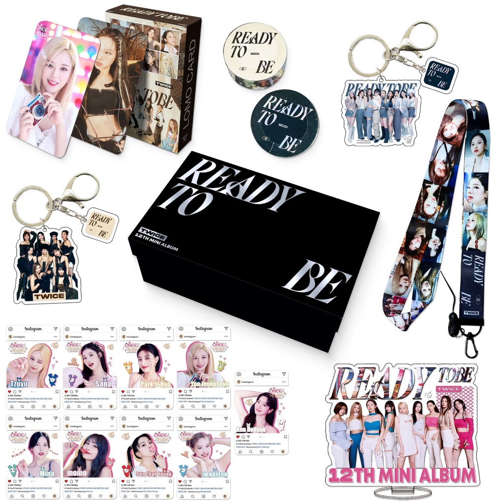 2023 Kpop Idol TWICE Listo Para Ser Caja De Regalo Conjunto De
