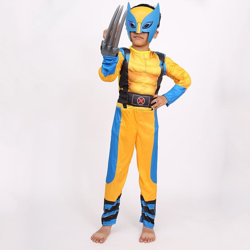 Halloween Wolverine Pantera Negra Lobo Ropa De Los Niños Conjunto ...