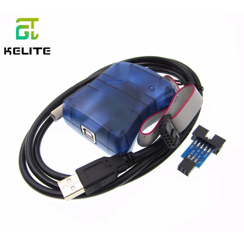 1SET Programador Atmel STK500 STK600 AVR USB Atmaga Attiny AVR ISP MKII ...