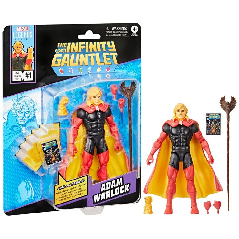Hasbro Marvel Legends Infinity Gauntlet Adam Warlock 6-in Action Figure - Foto 2