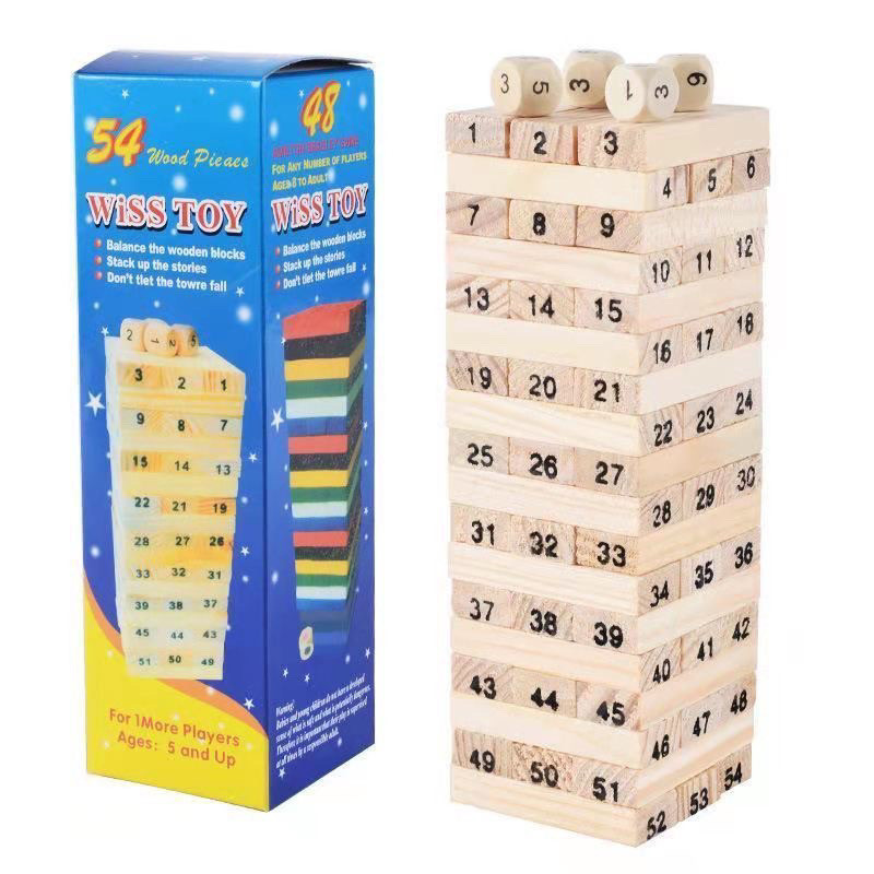 OESSUF - Juego de 34 piedras apilables para apilar y equilibrar piedras apilables de madera para niños pequeños