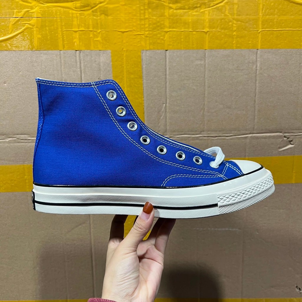 Loyal Converse Converse 1970s Diamond Ocean Blue Black Label Classic ...
