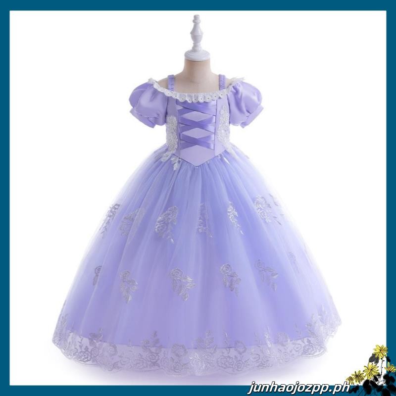 Vestido De Princesa Iluminado Con LED | Set De 12 Accesorios Para Niñas | Disfraz De Cuento De Hadas | Regalo Para Cumpleaños Y Halloween