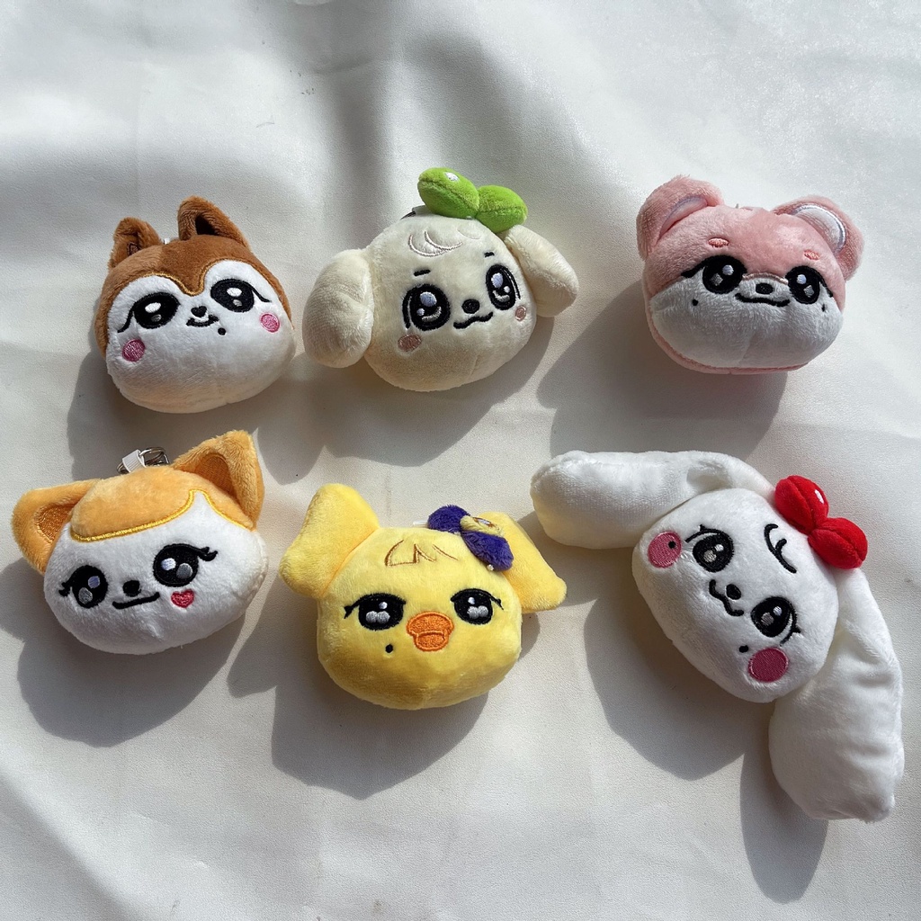 Kpop Idol IVE MINIVE Llavero De Cara De Muñeca De Peluche | Shopee