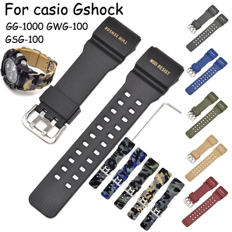 Correa de nailon para reloj Casio G-SHOCK, correa de lona para reloj Casio  GG-1000