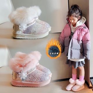 Mujer Invierno Dormitorio Calcetines Nieve Zapatilla Gruesa